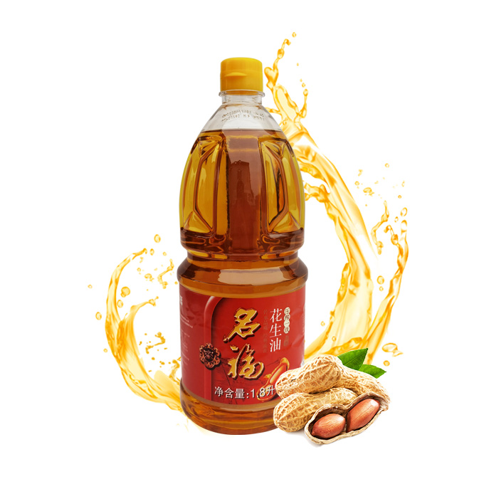 名福压榨一级花生油1.8L